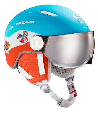 Превью Шлем горнолыжный Шлем горнолыжный HEAD Mojo Visor Paw (328113)